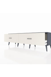 Hyperion TV Ünitesi 2 Çekmeceli  176x44x51 Antrasit-Antrasit/Aytaşı