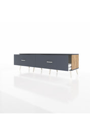 Hyperion TV Ünitesi 2 Çekmeceli  176x44x51 Çam-Antrasit/Antrasit