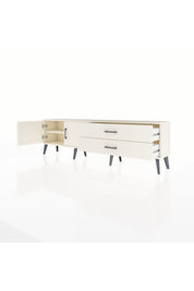 Arges TV Ünitesi Tek Raflı 2 Çekmeceli 2 Kapaklı 176x30x51 Aytaşı-Aytaşı/Aytaşı