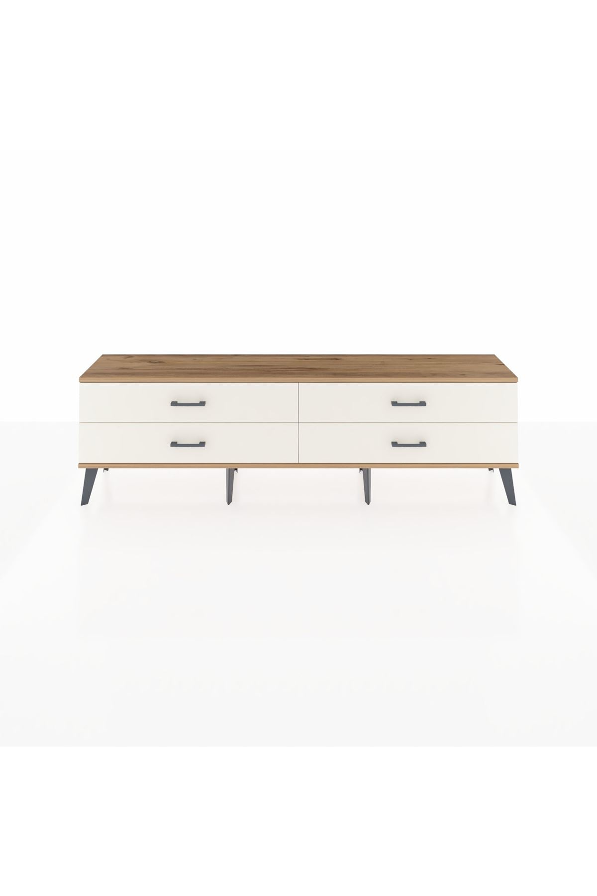 Arges TV Ünitesi 4 Çekmeceli  176x30x51 Aytaşı-Çam/Aytaşı