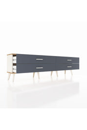 Arges TV Ünitesi 4 Çekmeceli  176x30x51 Aytaşı-Çam/Antrasit