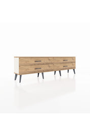 Arges TV Ünitesi 4 Çekmeceli  176x30x51 Aytaşı-Çam/Çam
