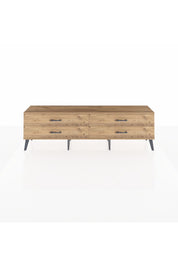 Arges TV Ünitesi 4 Çekmeceli  176x30x51 Aytaşı-Çam/Çam