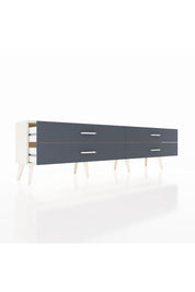 Arges TV Ünitesi 4 Çekmeceli  176x30x51 Aytaşı-Aytaşı/Antrasit