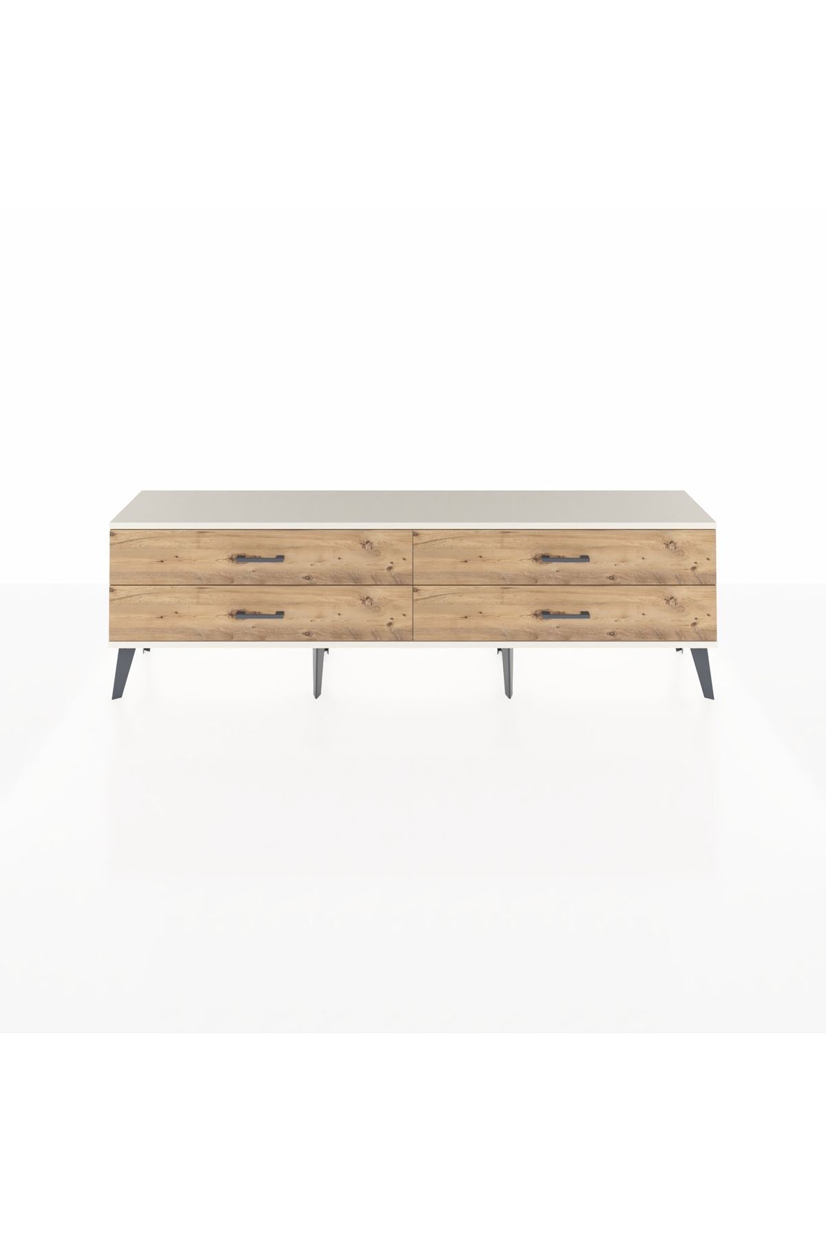 Arges TV Ünitesi 4 Çekmeceli  176x30x51 Aytaşı-Aytaşı/Çam