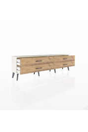 Arges TV Ünitesi 4 Çekmeceli  176x30x51 Aytaşı-Aytaşı/Çam