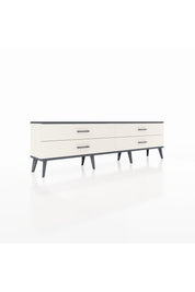 Arges TV Ünitesi 4 Çekmeceli  176x30x51 Aytaşı-Antrasit/Aytaşı