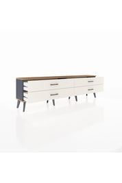 Arges TV Ünitesi 4 Çekmeceli  176x30x51 Antrasit-Çam/Aytaşı