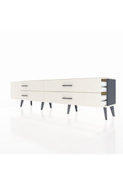 Arges TV Ünitesi 4 Çekmeceli  176x30x51 Antrasit-Aytaşı/Aytaşı