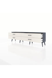 Arges TV Ünitesi 4 Çekmeceli  176x30x51 Antrasit-Antrasit/Aytaşı
