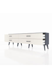 Arges TV Ünitesi 4 Çekmeceli  176x30x51 Antrasit-Antrasit/Aytaşı
