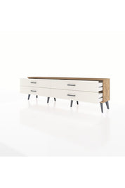 Arges TV Ünitesi 4 Çekmeceli  176x30x51 Çam-Çam/Aytaşı