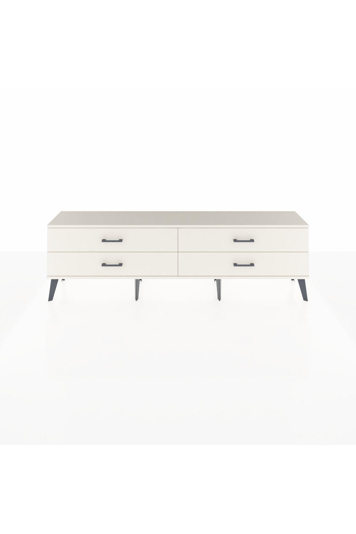 Arges TV Ünitesi 4 Çekmeceli  176x30x51 Çam-Aytaşı/Aytaşı