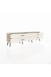 Arges TV Ünitesi 4 Çekmeceli  176x30x51 Çam-Aytaşı/Aytaşı