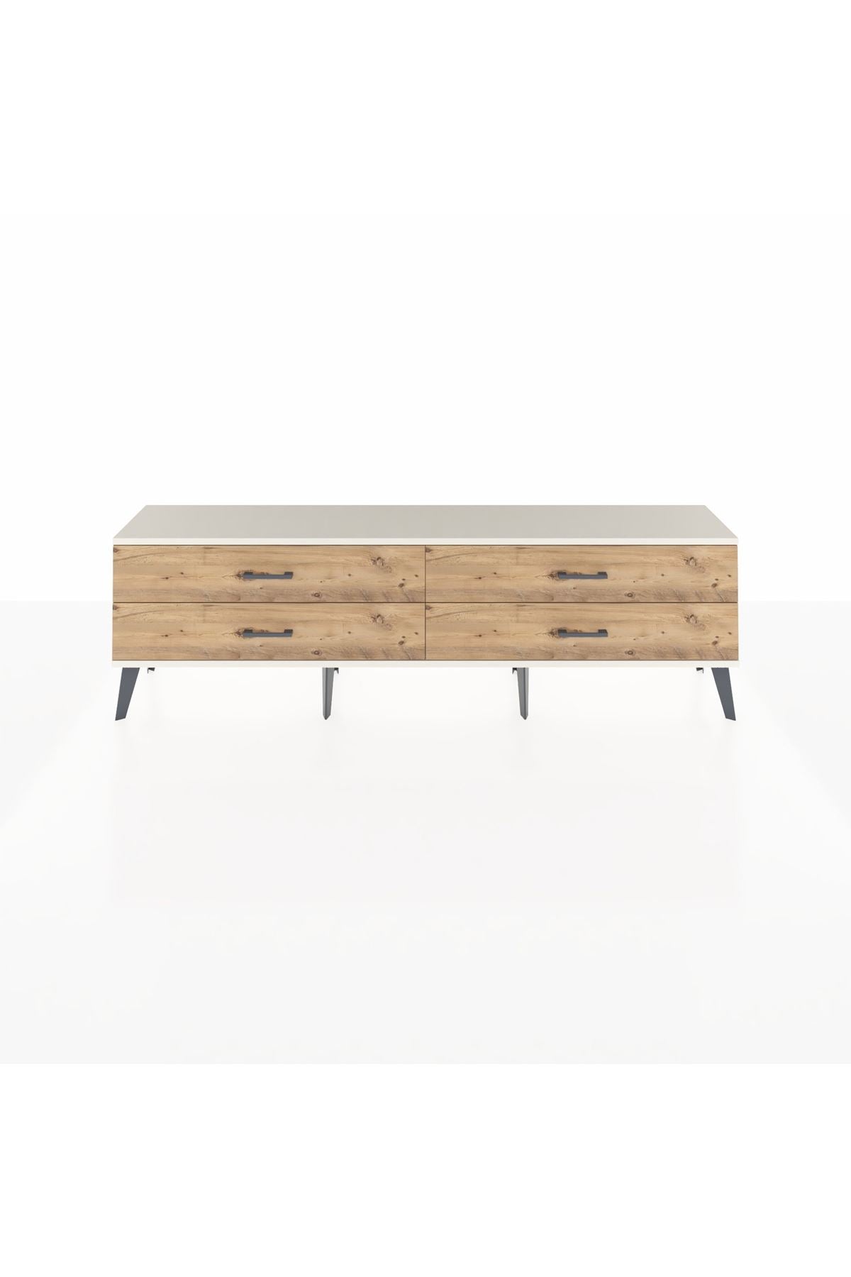 Arges TV Ünitesi 4 Çekmeceli  176x30x51 Çam-Aytaşı/Çam