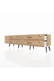 Arges TV Ünitesi 4 Çekmeceli  176x30x51 Çam-Aytaşı/Çam