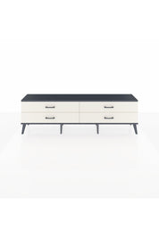 Arges TV Ünitesi 4 Çekmeceli  176x30x51 Çam-Antrasit/Aytaşı