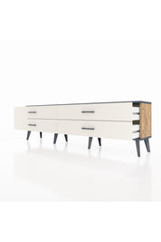 Arges TV Ünitesi 4 Çekmeceli  176x30x51 Çam-Antrasit/Aytaşı