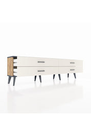 Arges TV Ünitesi 4 Çekmeceli  176x30x51 Çam-Antrasit/Aytaşı