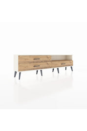 Arges TV Ünitesi Tek Raflı 3 Çekmeceli  176x30x51 Aytaşı-Çam/Çam