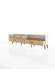 Arges TV Ünitesi Tek Raflı 3 Çekmeceli  176x30x51 Aytaşı-Çam/Çam