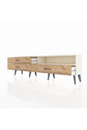 Arges TV Ünitesi Tek Raflı 3 Çekmeceli  176x30x51 Aytaşı-Aytaşı/Çam