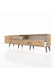 Arges TV Ünitesi Tek Raflı 3 Çekmeceli  176x30x51 Çam-Aytaşı/Çam