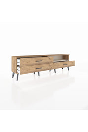 Arges TV Ünitesi Tek Raflı 3 Çekmeceli  176x30x51 Çam-Aytaşı/Çam
