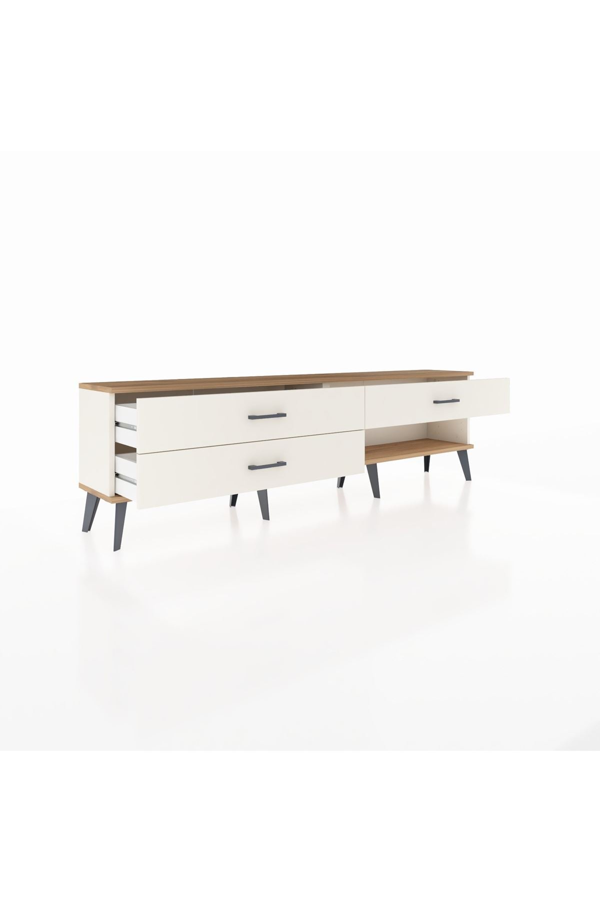 Arges TV Ünitesi 3 Çekmeceli  176x30x51 Aytaşı-Çam/Aytaşı