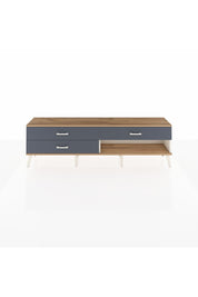 Arges TV Ünitesi 3 Çekmeceli  176x30x51 Aytaşı-Çam/Antrasit
