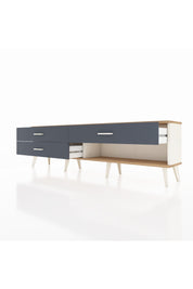 Arges TV Ünitesi 3 Çekmeceli  176x30x51 Aytaşı-Çam/Antrasit