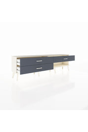 Arges TV Ünitesi 3 Çekmeceli  176x30x51 Aytaşı-Aytaşı/Antrasit