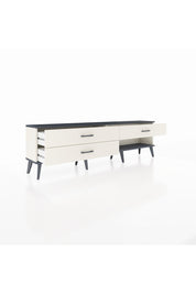 Arges TV Ünitesi 3 Çekmeceli  176x30x51 Aytaşı-Antrasit/Aytaşı
