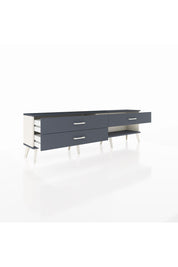 Arges TV Ünitesi 3 Çekmeceli  176x30x51 Aytaşı-Antrasit/Antrasit