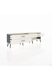Arges TV Ünitesi 3 Çekmeceli  176x30x51 Antrasit-Aytaşı/Aytaşı