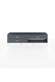 Arges TV Ünitesi 3 Çekmeceli  176x30x51 Antrasit-Antrasit/Antrasit