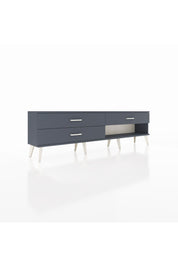 Arges TV Ünitesi 3 Çekmeceli  176x30x51 Antrasit-Antrasit/Antrasit