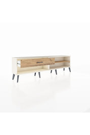 Arges TV Ünitesi Tek Raflı Tek Çekmeceli  176x30x51 Aytaşı-Çam/Çam