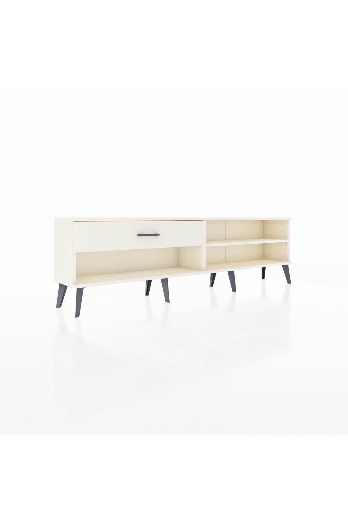 Arges TV Ünitesi Tek Raflı Tek Çekmeceli  176x30x51 Aytaşı-Aytaşı/Aytaşı