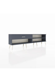 Arges TV Ünitesi Tek Raflı Tek Çekmeceli  176x30x51 Antrasit-Antrasit/Antrasit