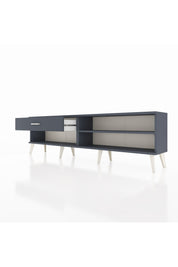 Arges TV Ünitesi Tek Raflı Tek Çekmeceli  176x30x51 Antrasit-Antrasit/Antrasit