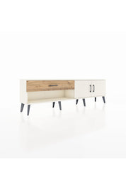 Arges TV Ünitesi Tek Raflı Tek Çekmeceli 2 Kapaklı 176x30x51 Aytaşı-Aytaşı/Çam