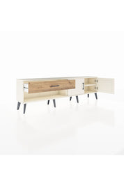 Arges TV Ünitesi Tek Raflı Tek Çekmeceli 2 Kapaklı 176x30x51 Aytaşı-Aytaşı/Çam