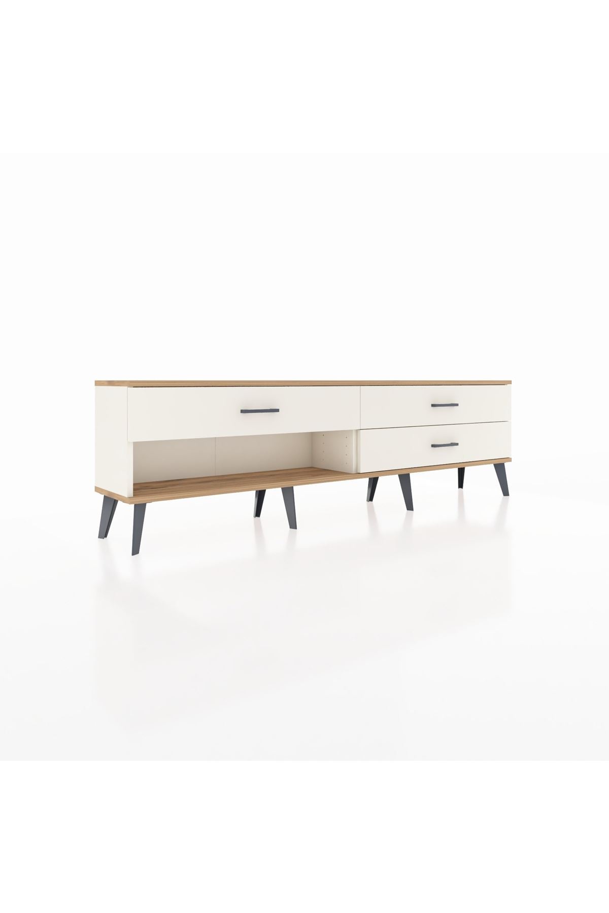 Arges TV Ünitesi 3 Çekmeceli  176x30x51 Aytaşı-Çam/Aytaşı