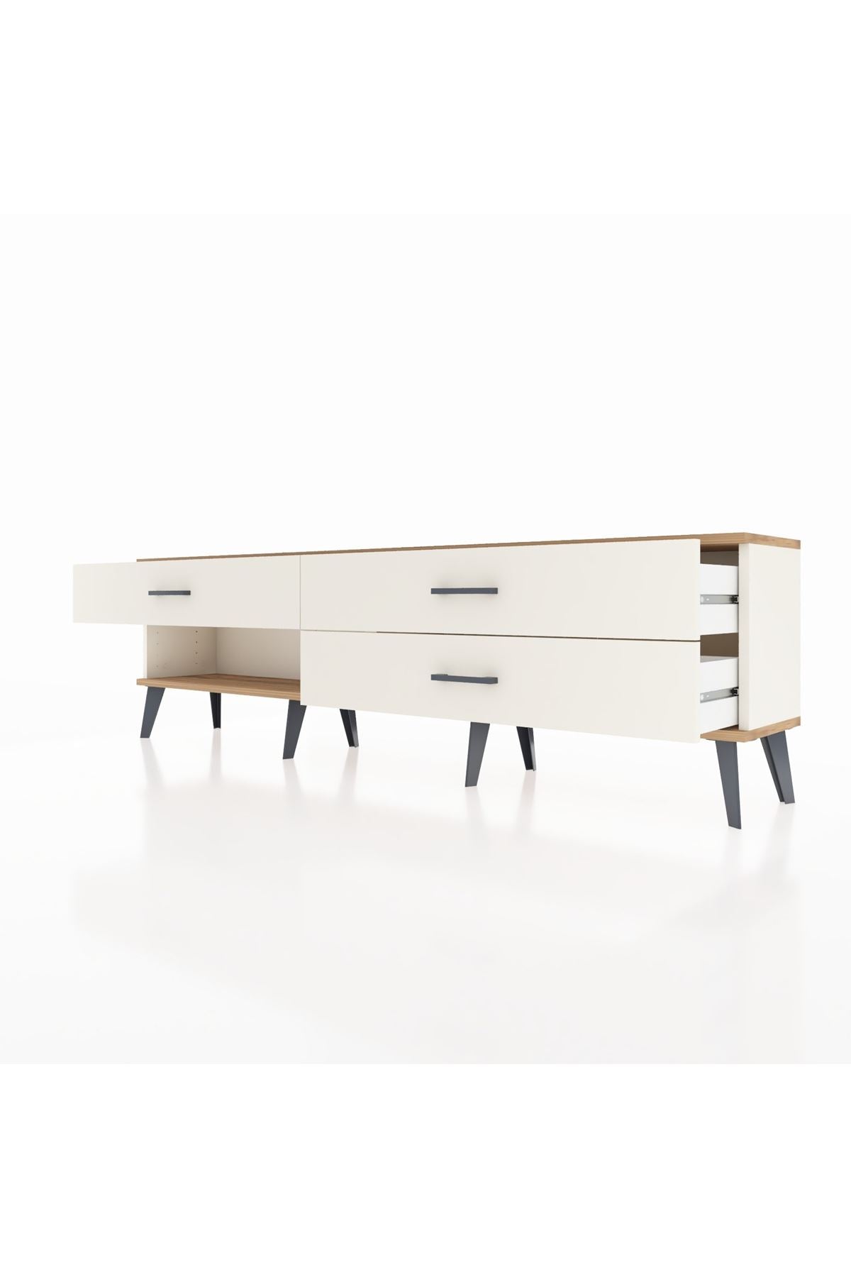 Arges TV Ünitesi 3 Çekmeceli  176x30x51 Aytaşı-Çam/Aytaşı