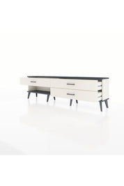 Arges TV Ünitesi 3 Çekmeceli  176x30x51 Aytaşı-Antrasit/Aytaşı