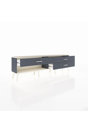 Arges TV Ünitesi 3 Çekmeceli  176x30x51 Antrasit-Aytaşı/Antrasit