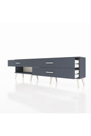 Arges TV Ünitesi 3 Çekmeceli  176x30x51 Antrasit-Antrasit/Antrasit