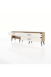 Arges TV Ünitesi 3 Çekmeceli  176x30x51 Çam-Çam/Aytaşı