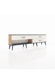Arges TV Ünitesi 3 Çekmeceli  176x30x51 Çam-Antrasit/Aytaşı